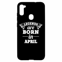Чехол для Samsung A11/M11 Legends are born in April - PrintSalon
