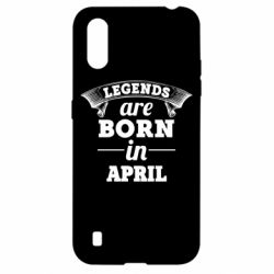 Чехол для Samsung A01/M01 Legends are born in April