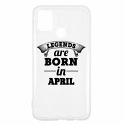 Чехол для Samsung M31 Legends are born in April - PrintSalon