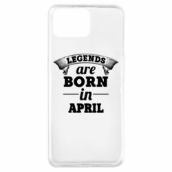 Чехол для Oppo A73 Legends are born in April - PrintSalon