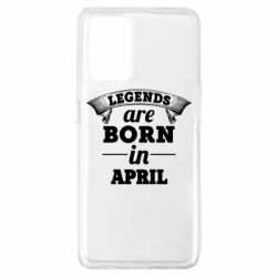 Чехол для Oppo A74 4G Legends are born in April - PrintSalon