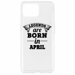 Чехол для Oppo Reno 4 Lite Legends are born in April - PrintSalon