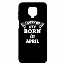 Чехол для Xiaomi Redmi Note 9S/9Pro/9Pro Max Legends are born in April - PrintSalon