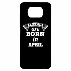 Чехол для Xiaomi Poco X3 Legends are born in April - PrintSalon