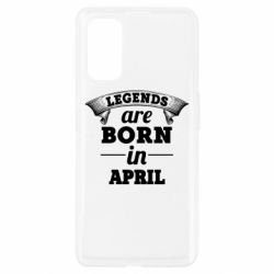 Чехол для Realme 7 Pro Legends are born in April - PrintSalon
