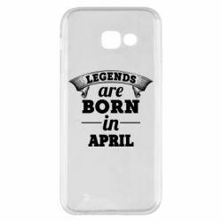 Чехол для Samsung A5 2017 Legends are born in April - PrintSalon