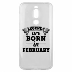 Чехол для Meizu X8 Legends are born in February - PrintSalon