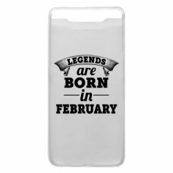 Чехол для Samsung A80 Legends are born in February - PrintSalon