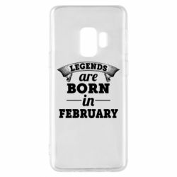 Чехол для Samsung S9 Legends are born in February - PrintSalon