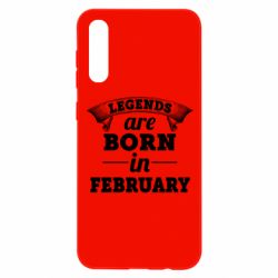 Чехол для Samsung A50 Legends are born in February - PrintSalon