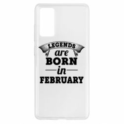 Чехол для Samsung S20 FE Legends are born in February - PrintSalon