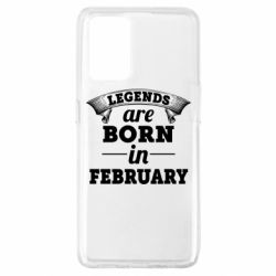 Чехол для Oppo A74 4G Legends are born in February - PrintSalon
