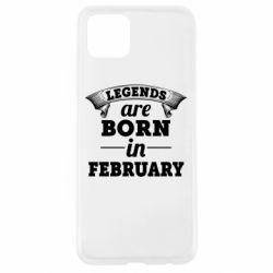 Чехол для Oppo A92s Legends are born in February - PrintSalon