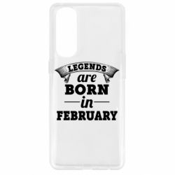 Чехол для Oppo Reno 4 Pro Legends are born in February - PrintSalon