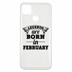 Чехол для Xiaomi Redmi 9c Legends are born in February