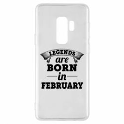 Чехол для Samsung S9+ Legends are born in February - PrintSalon