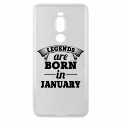 Чехол для Meizu Note 8 Legends are born in January - PrintSalon