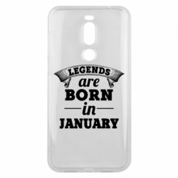 Чехол для Meizu X8 Legends are born in January - PrintSalon