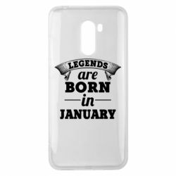 Чехол для Xiaomi Pocophone F1 Legends are born in January - PrintSalon