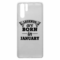 Чехол для Huawei P30 Pro Legends are born in January - PrintSalon