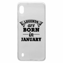 Чехол для Samsung A10 Legends are born in January - PrintSalon