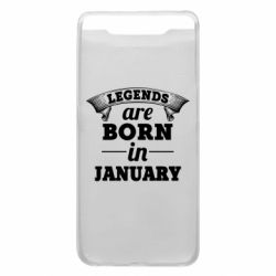 Чехол для Samsung A80 Legends are born in January - PrintSalon
