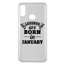 Чехол для Samsung A10s Legends are born in January - PrintSalon