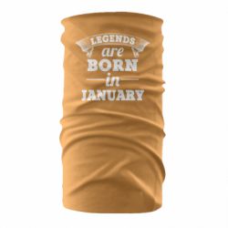 Бандана Legends are born in January - PrintSalon