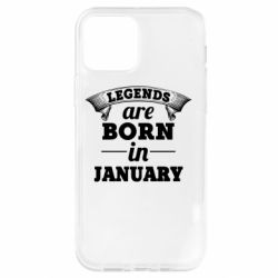 Чехол для iPhone 12 Pro Legends are born in January