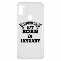 Чехол для Samsung A11/M11 Legends are born in January - PrintSalon