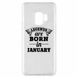 Чехол для Samsung S9 Legends are born in January - PrintSalon