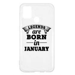 Чехол для Samsung M31 Legends are born in January - PrintSalon