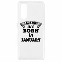 Чехол для Oppo Find X2 Legends are born in January - PrintSalon