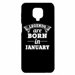 Чехол для Xiaomi Redmi Note 9S/9Pro/9Pro Max Legends are born in January - PrintSalon