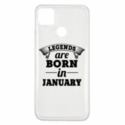 Чехол для Xiaomi Redmi 9c Legends are born in January