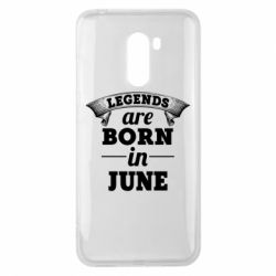 Чехол для Xiaomi Pocophone F1 Legends are born in June - PrintSalon