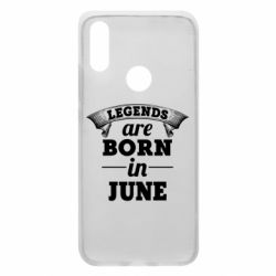 Чехол для Xiaomi Redmi 7 Legends are born in June - PrintSalon