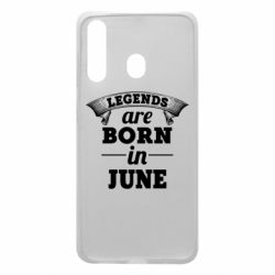 Чехол для Samsung A60 Legends are born in June - PrintSalon