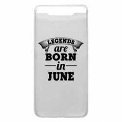 Чехол для Samsung A80 Legends are born in June - PrintSalon