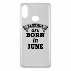 Чехол для Samsung A10s Legends are born in June - PrintSalon