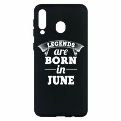 Чехол для Samsung M30 Legends are born in June - PrintSalon