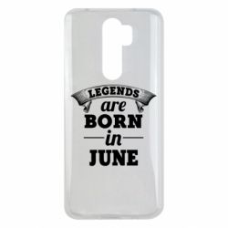 Чехол для Xiaomi Redmi Note 8 Pro Legends are born in June - PrintSalon