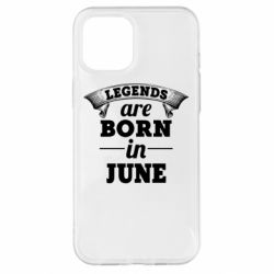 Чехол для iPhone 12 Pro Max Legends are born in June - PrintSalon