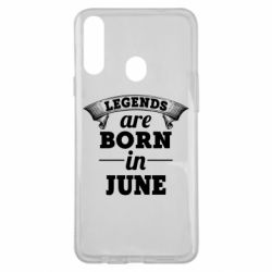 Чехол для Samsung A20s Legends are born in June - PrintSalon
