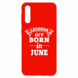 Чехол для Samsung A50 Legends are born in June