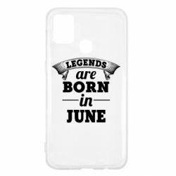 Чехол для Samsung M31 Legends are born in June - PrintSalon