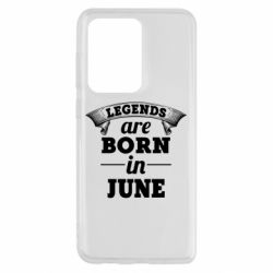 Чехол для Samsung S20 Ultra Legends are born in June - PrintSalon