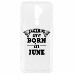 Чехол для Oppo A5/A9 2020 Legends are born in June - PrintSalon