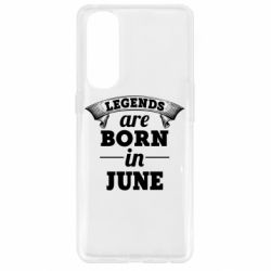 Чехол для Oppo Reno 4 Pro Legends are born in June - PrintSalon