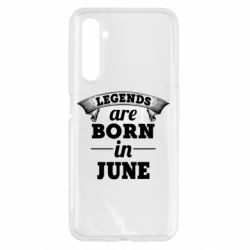 Чохол для Realme 6 Legends are born in June